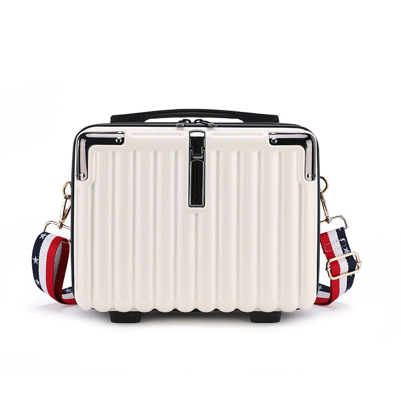 Cool Suitcase Inch Hook Unisex Simple Cosmetic Case