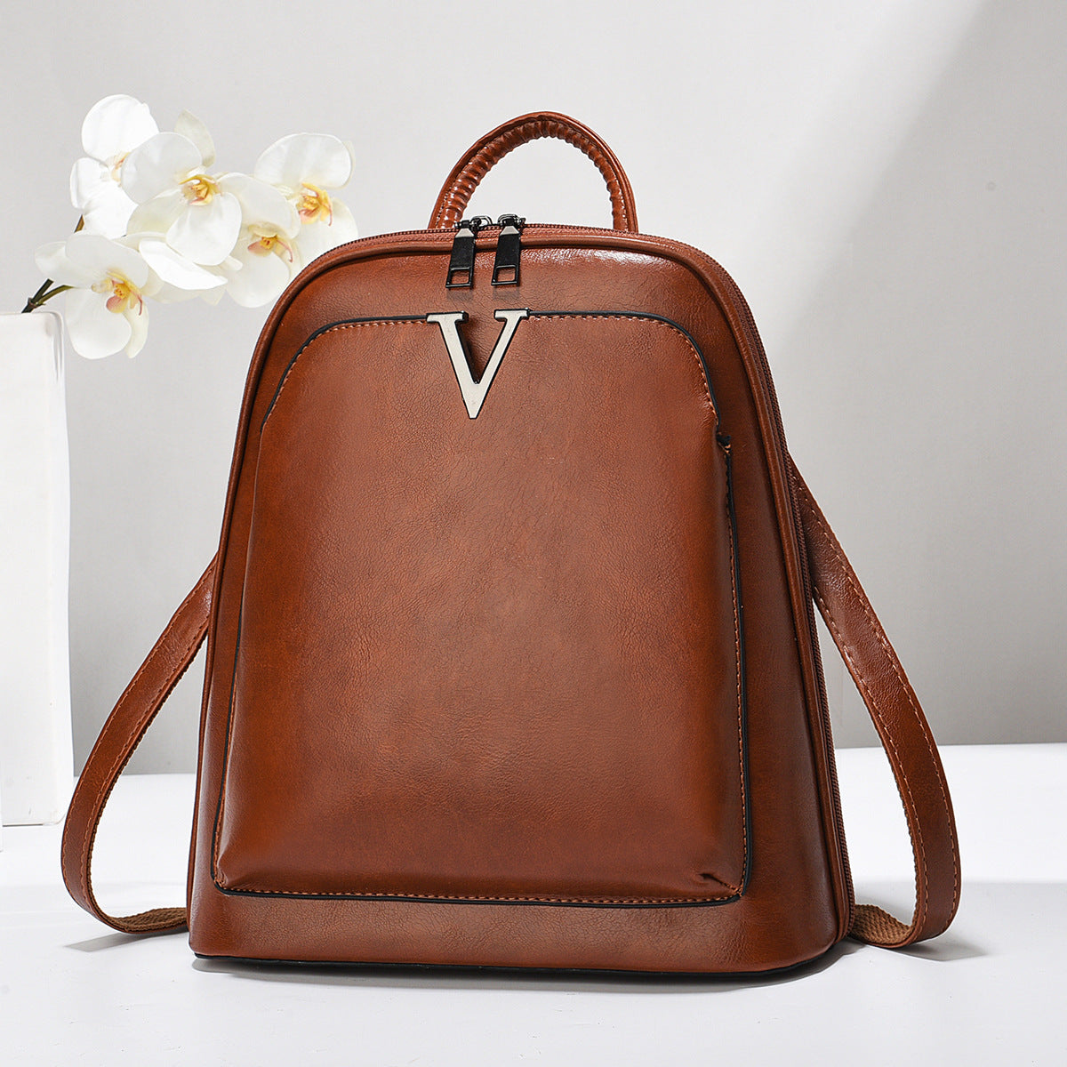 Women's Trendy Waterproof Computer High Junior College Women's Backpack