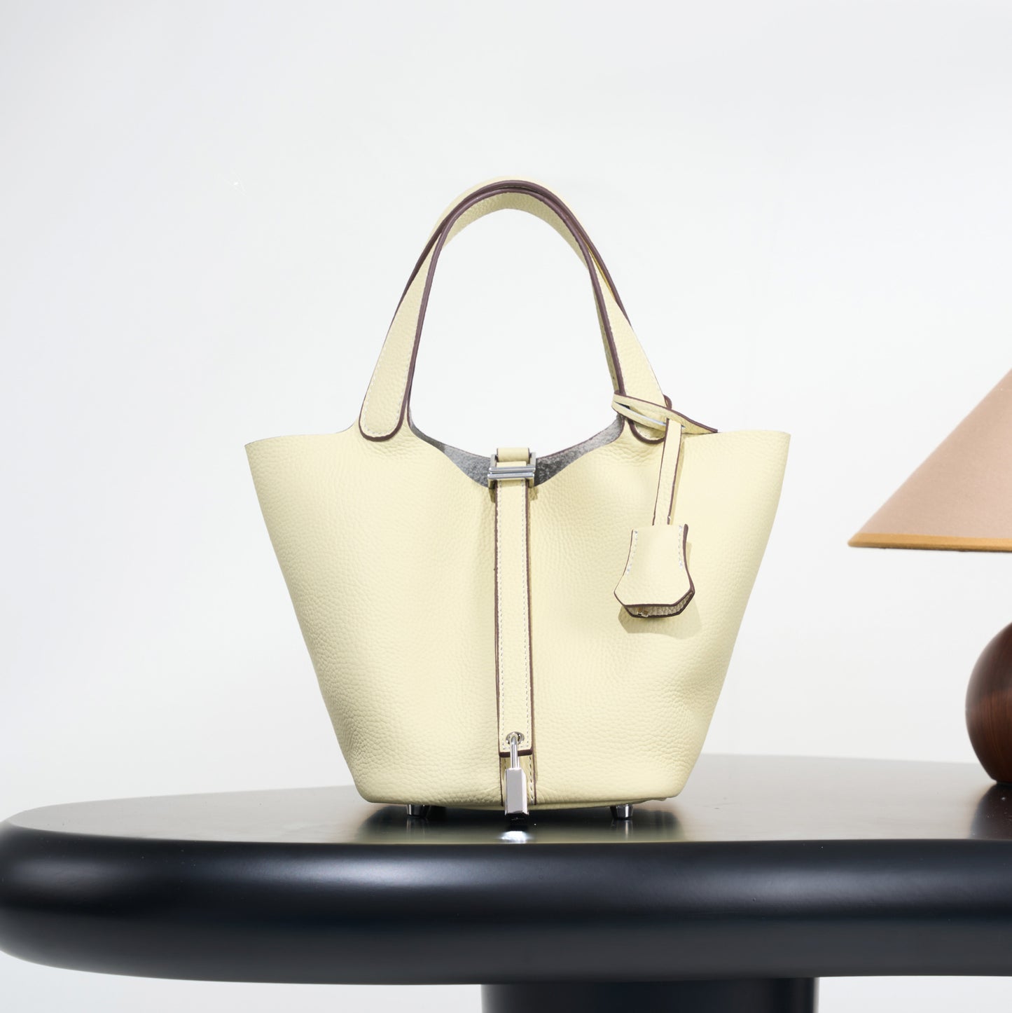 Classic First Layer Cowhide Vegetable Basket Light Luxury High-grade Genuine Women's Messenger Bag