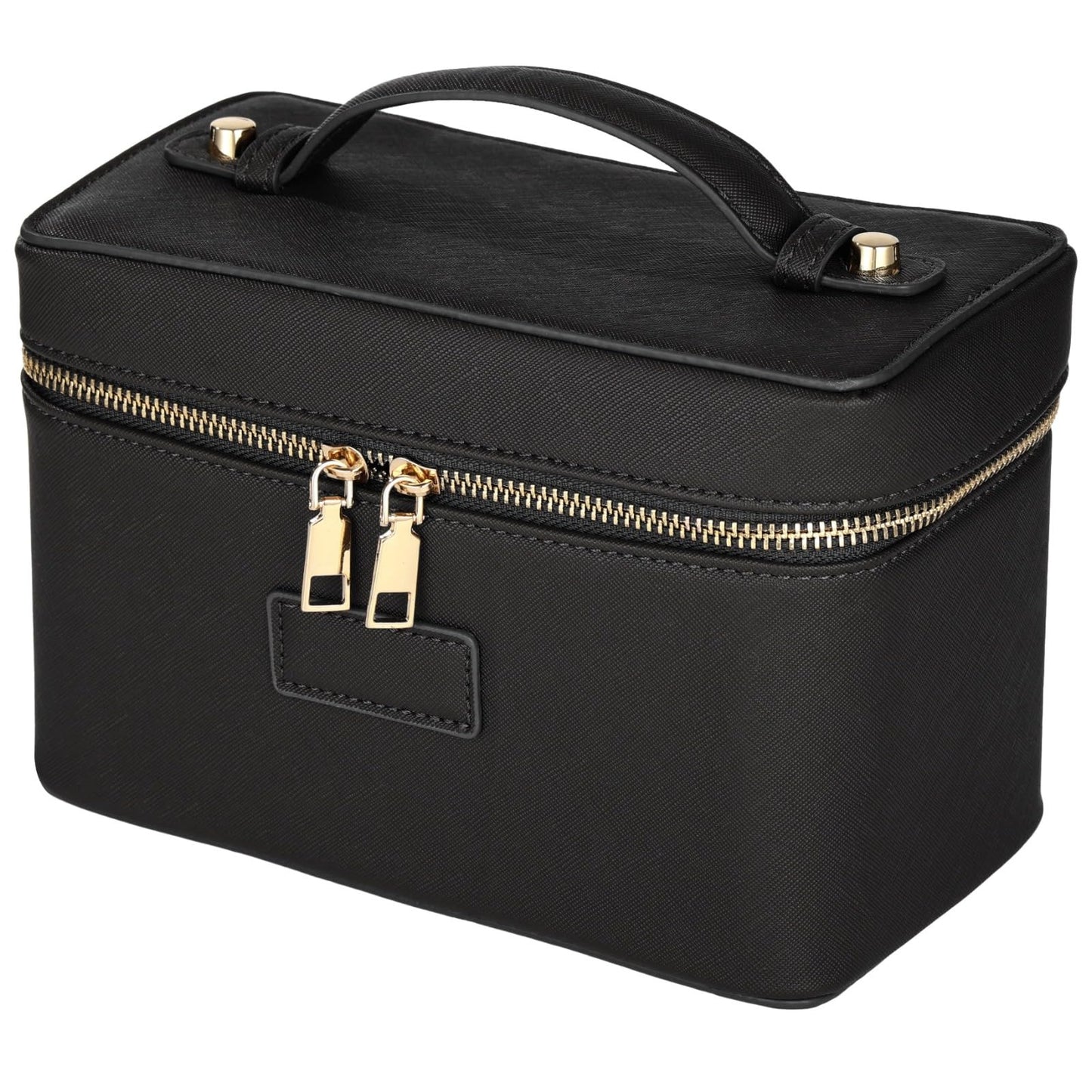 Partition Portable Large Capacity Leather Classification Makeup Bag
