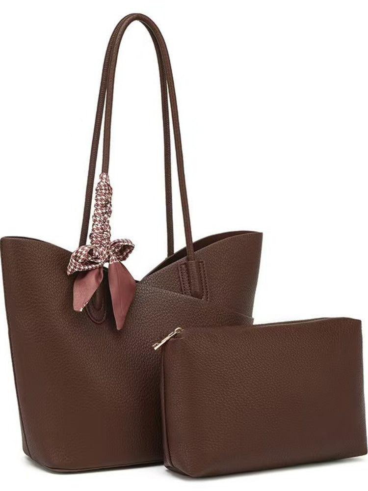 Women's Vegetable Basket Underarm Fashion Large Capacity Commuter Son Tote Bag