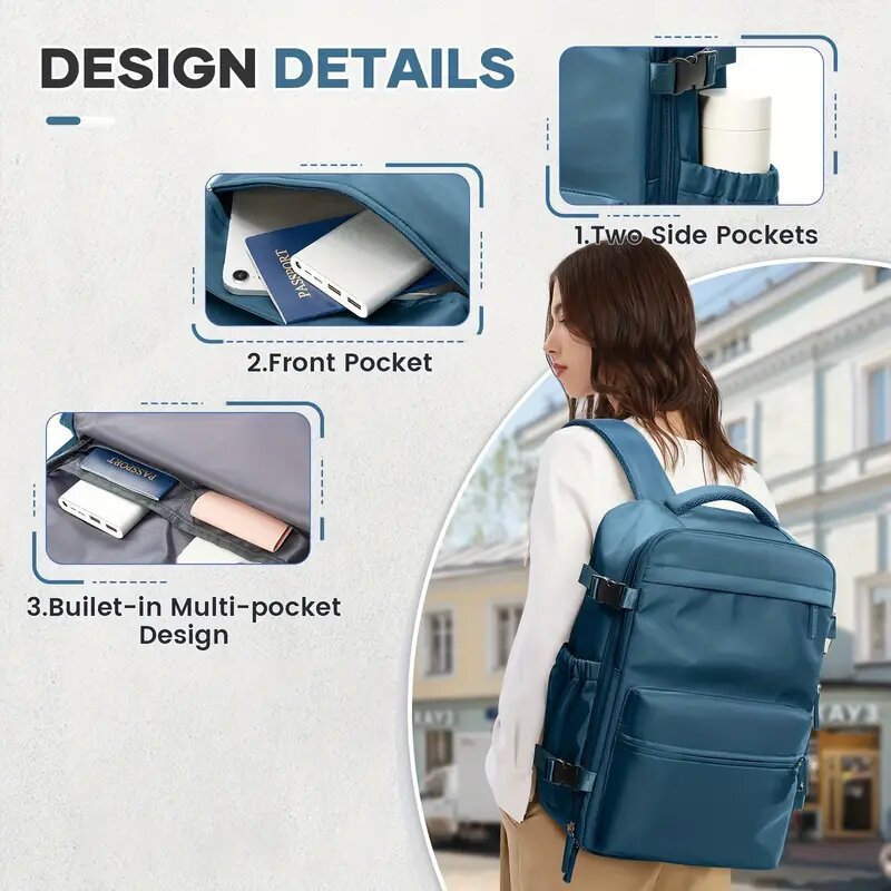 Women's & Men's Large Capacity Compressed Vacuum Airbag Cover Bags