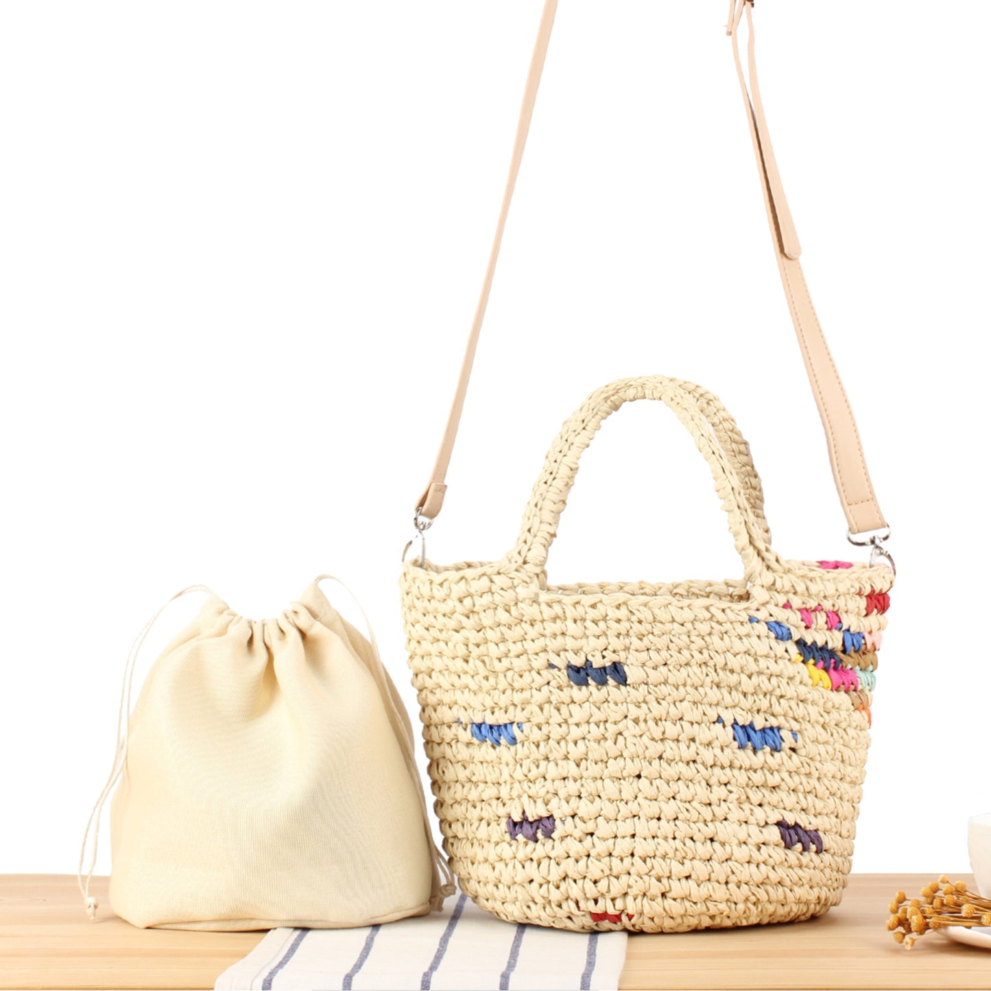 Personality Advanced Trend Seaside Vacation Daily Women's Messenger Bag