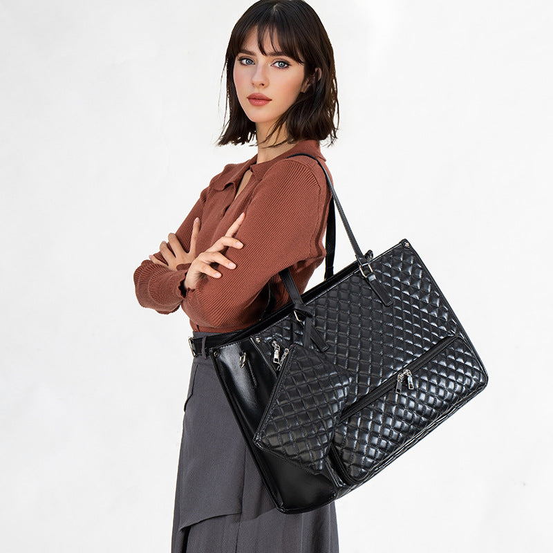 Women's Thermal Insulation Lunch Box Computer Tote Bag