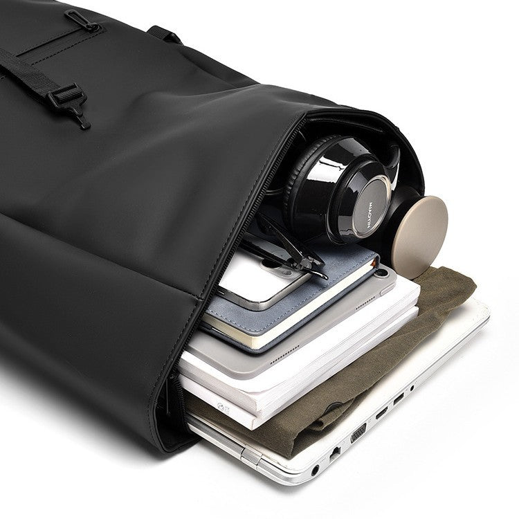 Curved Edge Computer Simple Versatile Large Capacity Waterproof Backpacks