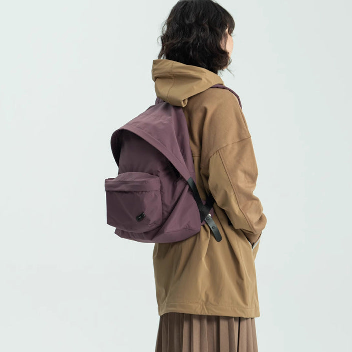 Women's & Men's Nylon Light Thin Large Capacity Design Waterproof Leisure Backpack