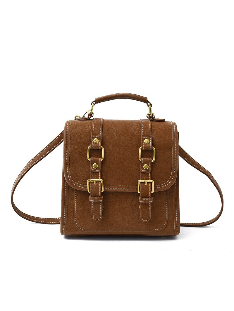 Women's Fashion Vintage Simple Commute High-grade Light Women's Backpack