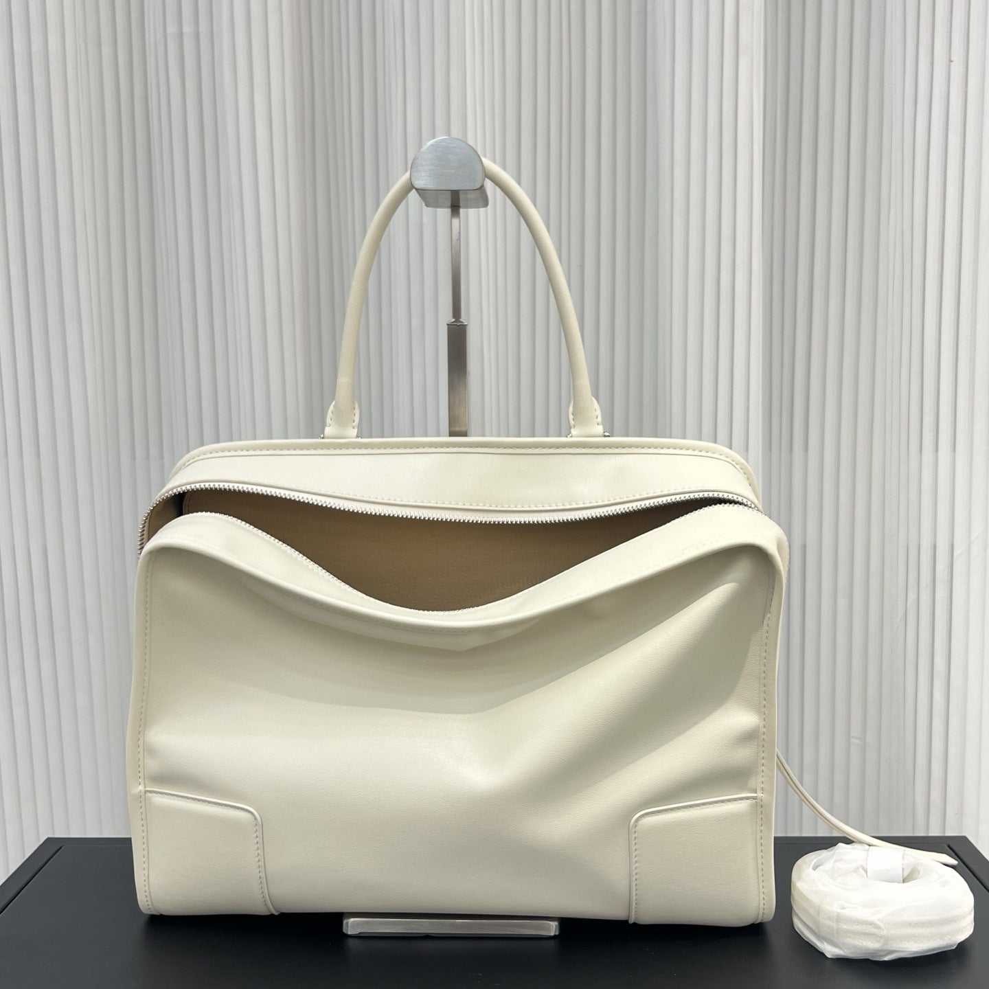 Women's Bowling Retro Frosted Leather Large Capacity Tote Bag