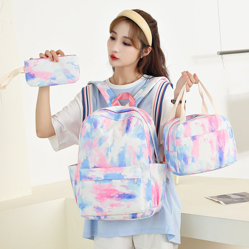 Female Korean Style Good-looking Large Capacity Lightweight Leisure Backpack