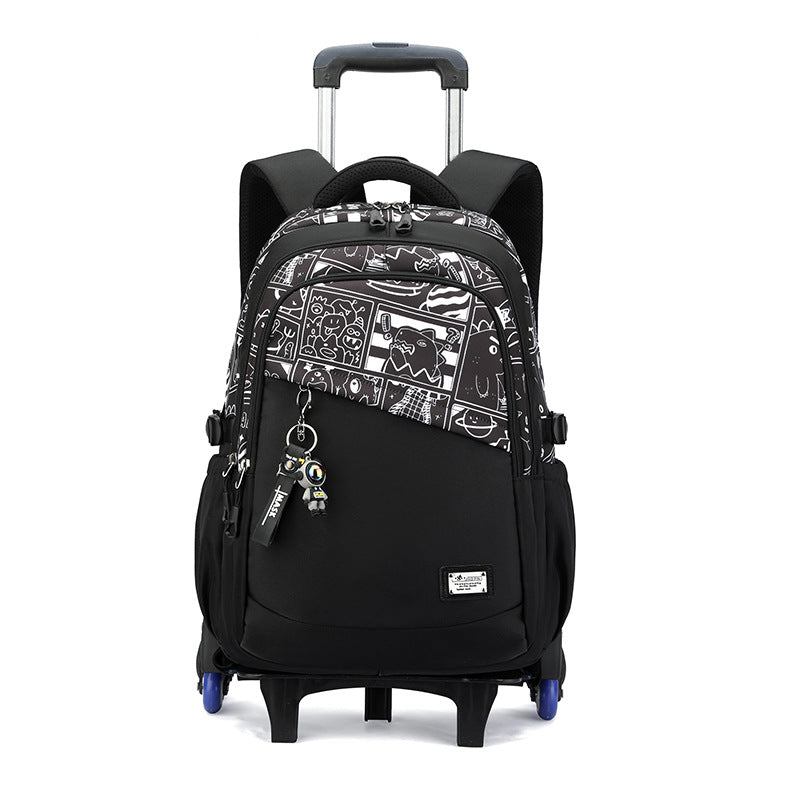 Men's High Junior Large Capacity Fashion Trendy Leisure Backpack