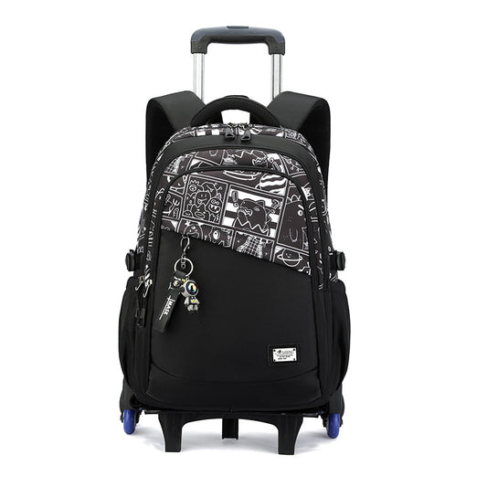 Men's High Junior Large Capacity Fashion Trendy Leisure Backpack