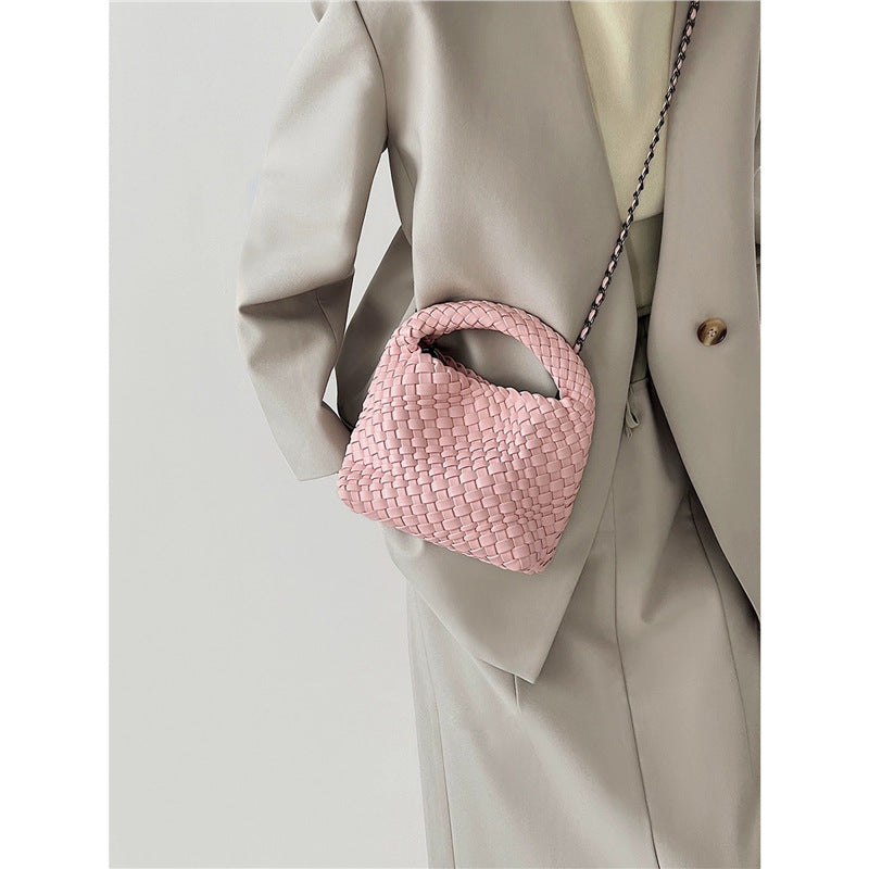 Women's Hand-woven Versatile High-grade Mini Cross Body Women's Handbag