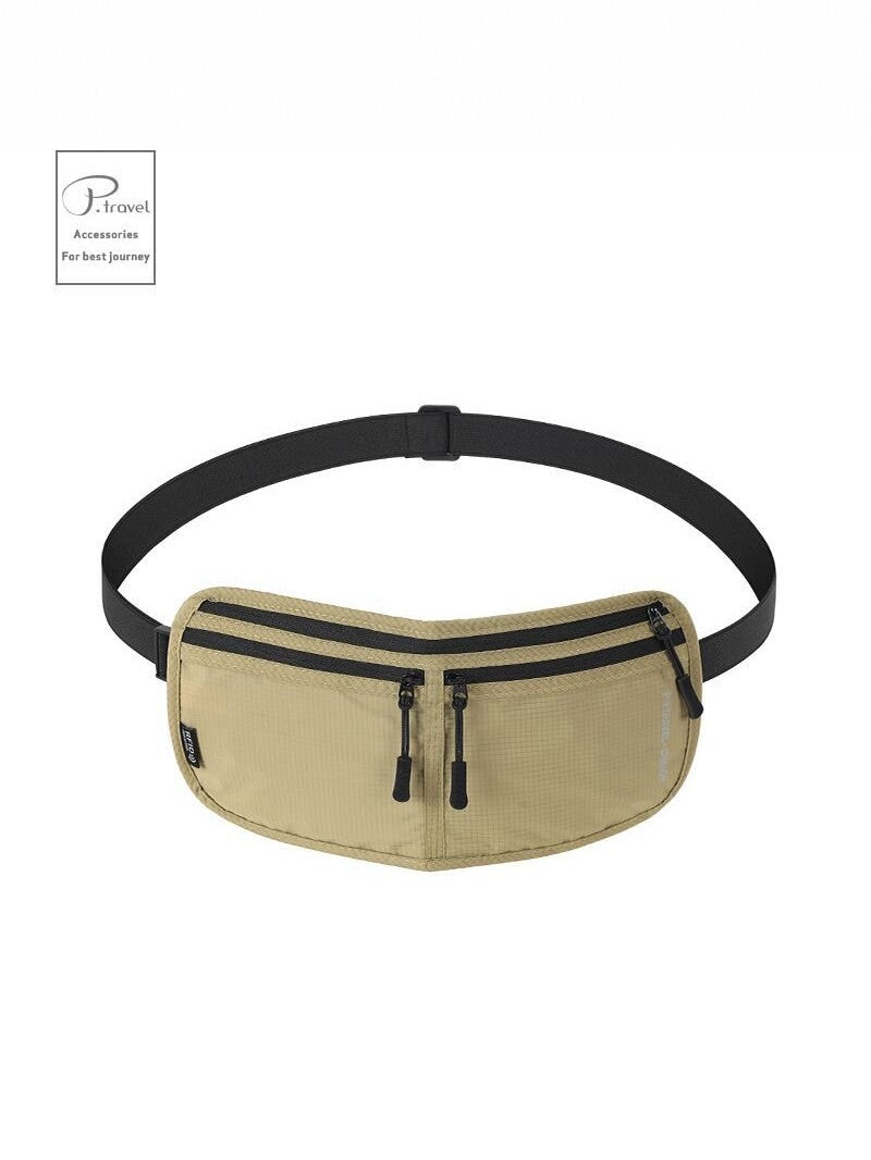 Women's & Men's Swiping Lightweight Passport Cell Storage Sport Waist Bag, Accessory Bag