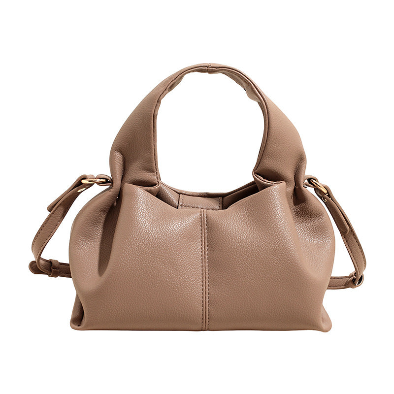 Fashion Lady Cloud Dumpling Popular Portable Niche Design Women's Messenger Bag