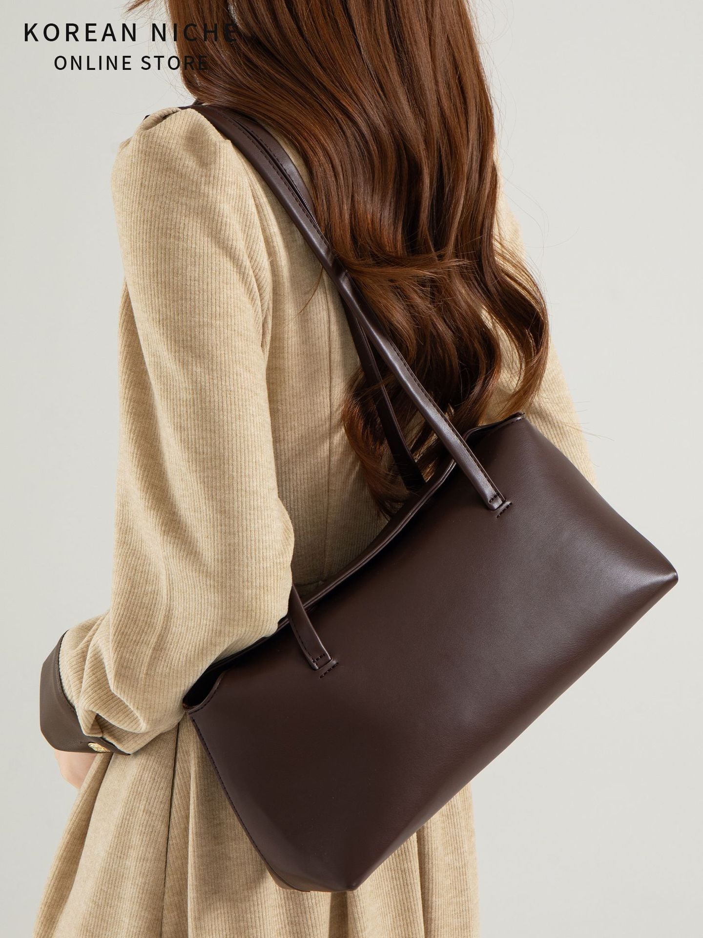 Women's Advanced Texture Retro Easy Matching Design Trendy Shoulder Bags