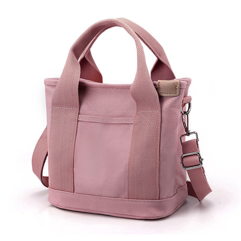 Portable Thick Niche Zipper Simple Mobile Bags