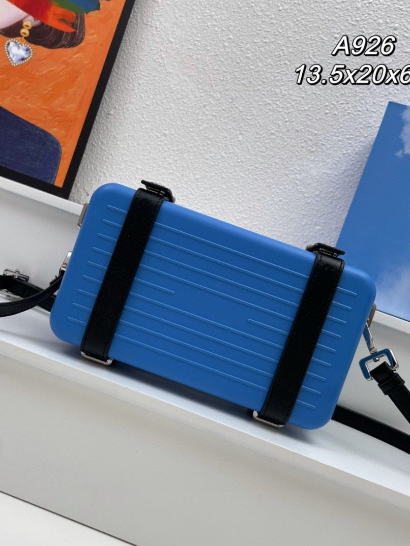 Durable Popular Unique Horizontal Mini Box Women's Messenger Bag