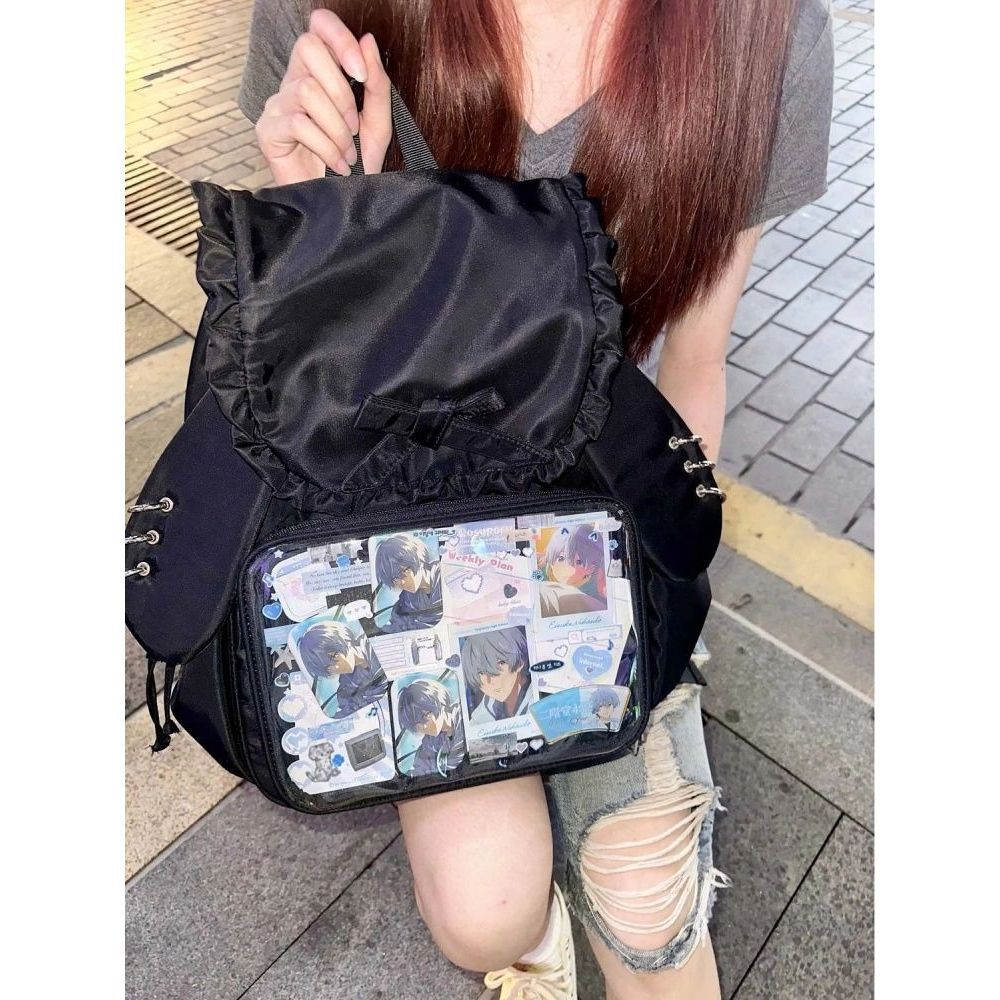 Casual Transparent Cute Large Capacity Cartoon Women's Backpack