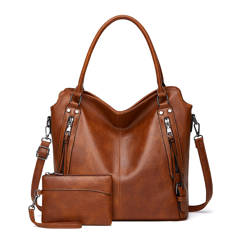 Creative Versatile Women's Fashion Letter Vintage Women's Shoulder Bag