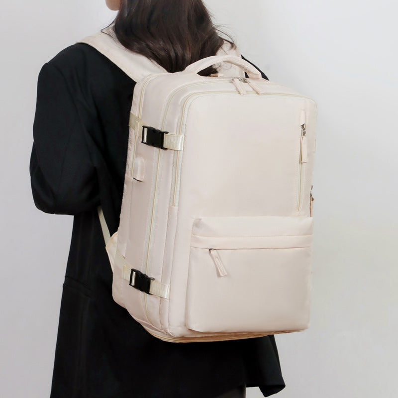 Large Capacity Expansion Leisure Multifunctional Computer Trip Lightweight Business Backpack