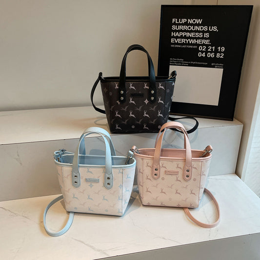 Women's Printed Spring Fashion Leisure Commuter Women's Messenger Bag