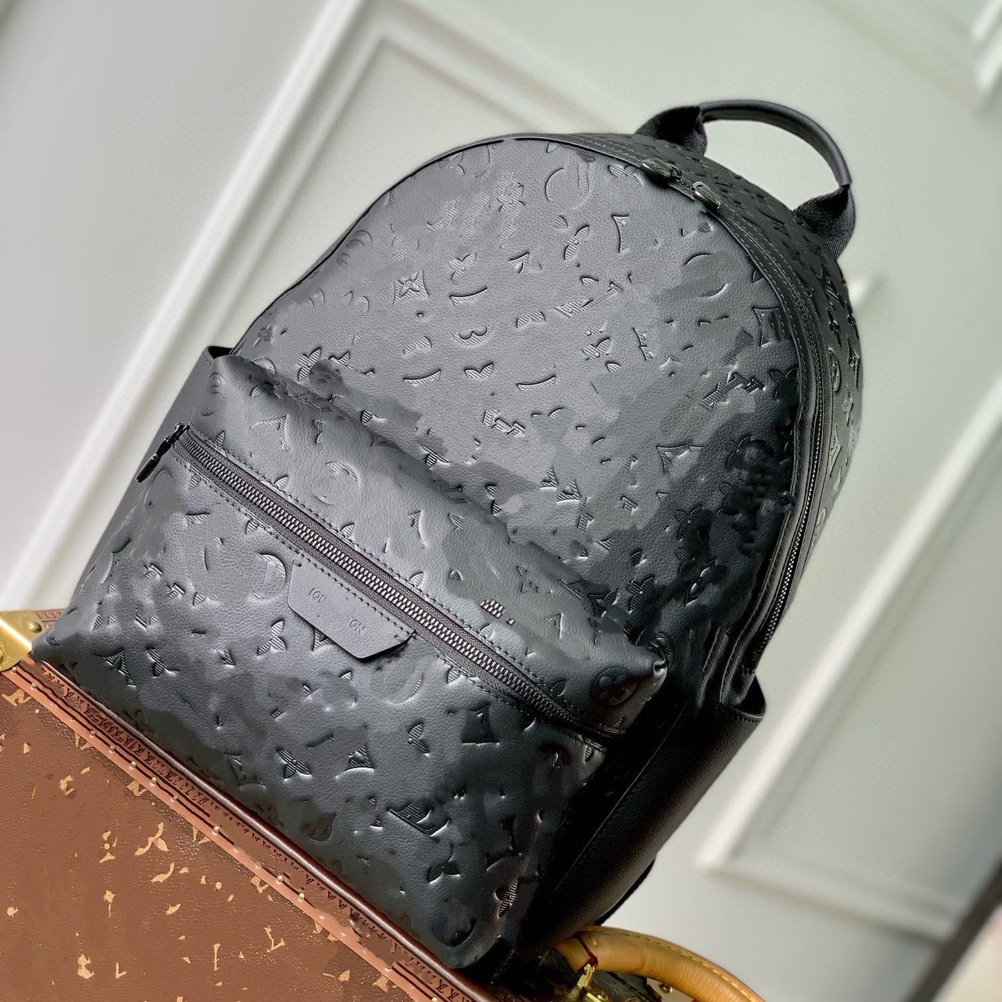 Men's Genuine Leather Large Capacity Business Fashion Backpacks