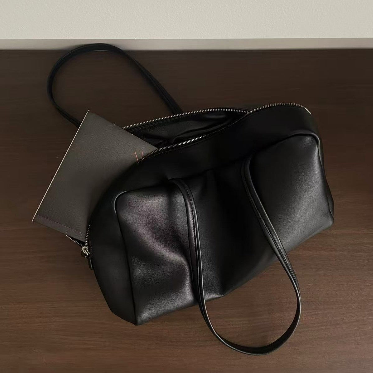 Genuine Leather Boston Red Bowling Commuter Bags