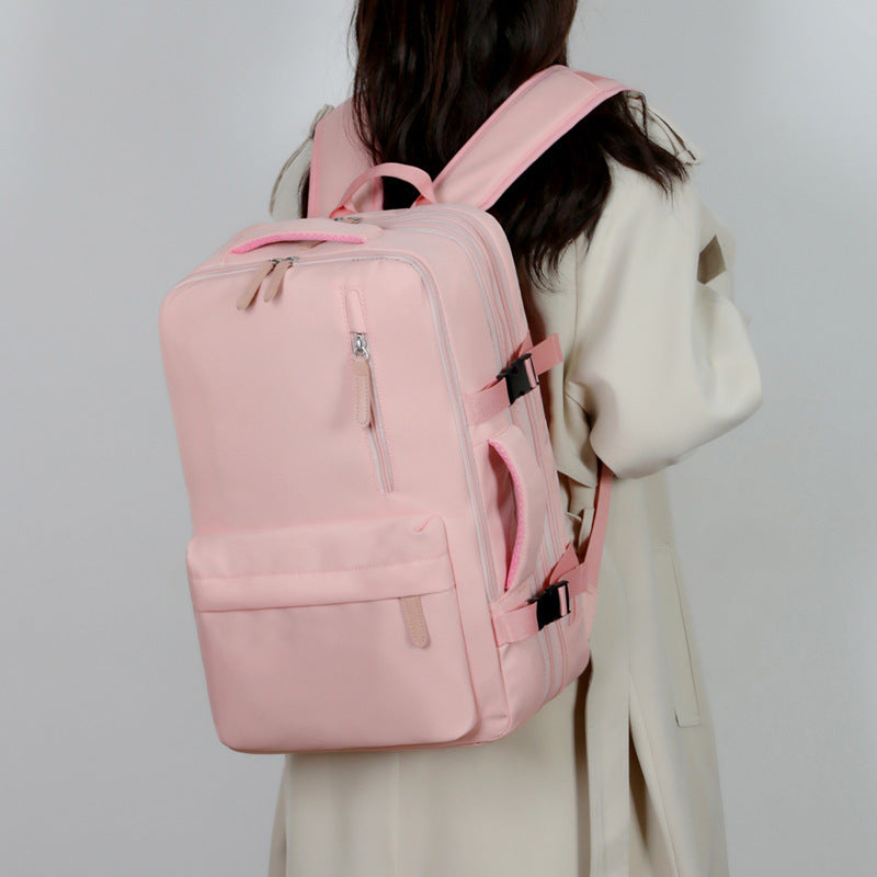 Women's Short-distance Business Commute Large Capacity Scalable Lightweight Backpacks