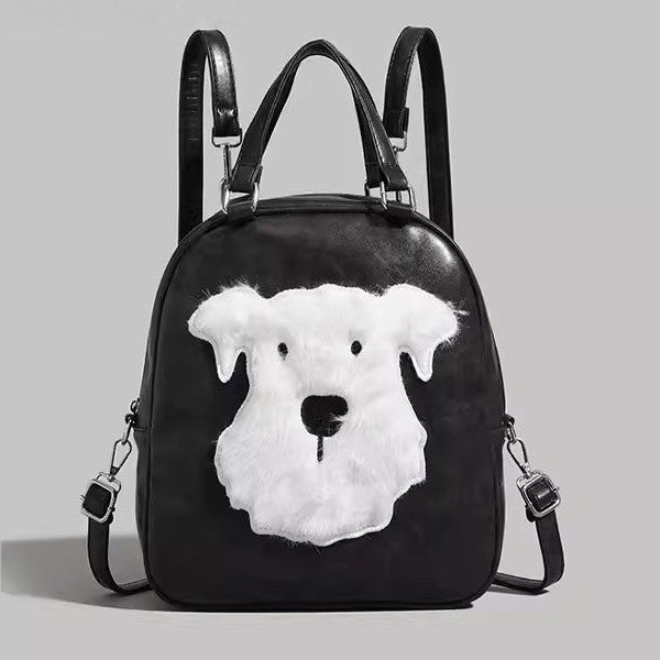 Women's Plush Doll Cartoon Summer Large Capacity Women's Backpack