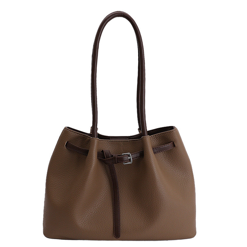Commute Spring Advanced Texture Western Style Light Luxury Tote Bag
