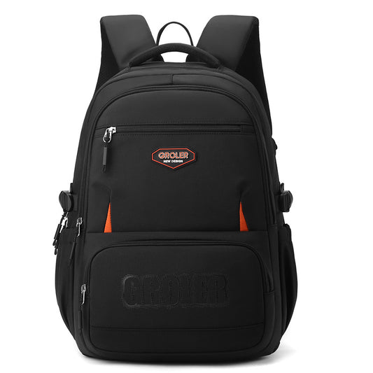 Men's Large Capacity College Simple Computer Business Leisure Backpack