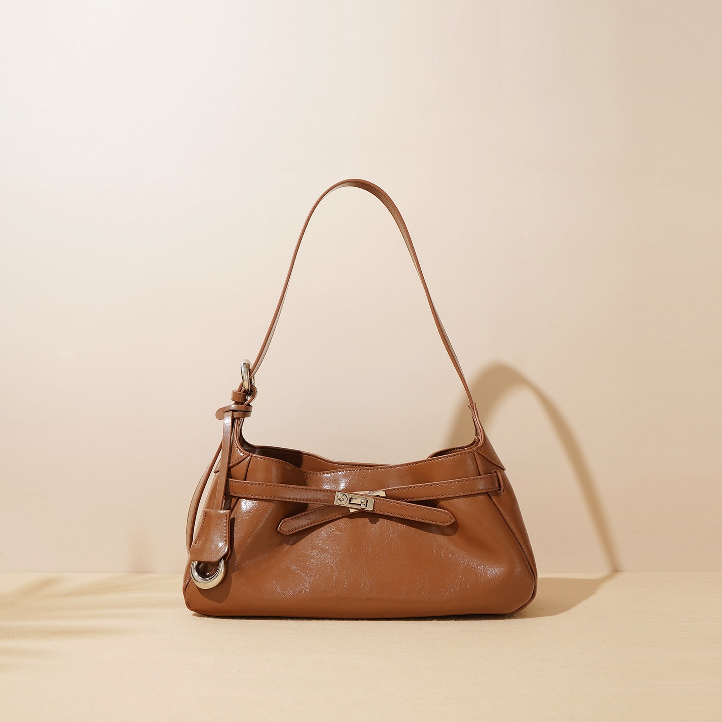 Women's Design Motorcycle Large Capacity Fashion Underarm Handbags