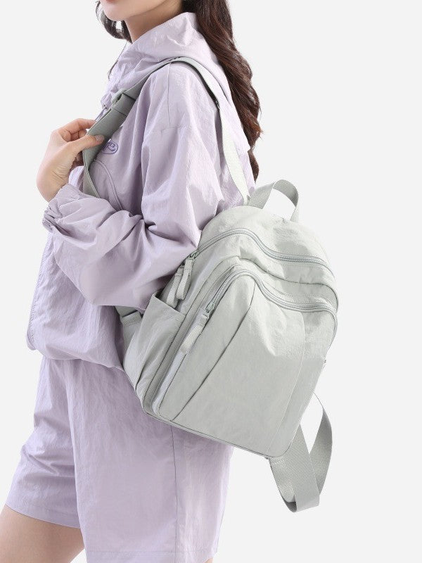 Women's Idle Style Female Nylon High Sense Backpacks