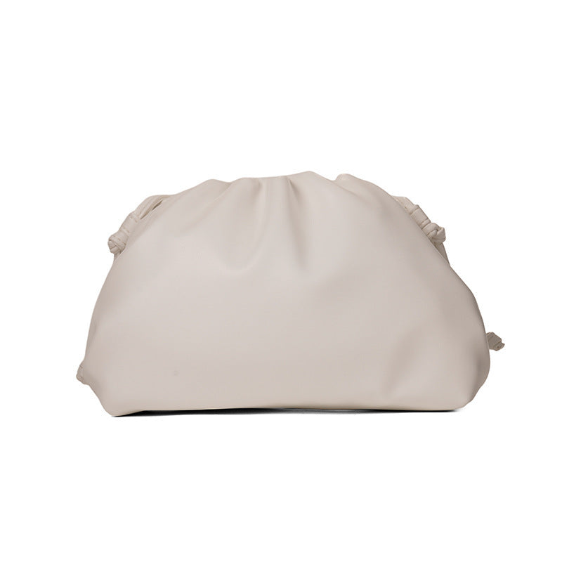 Women's Pleated Dumpling Commuter Solid Color Simple Bags