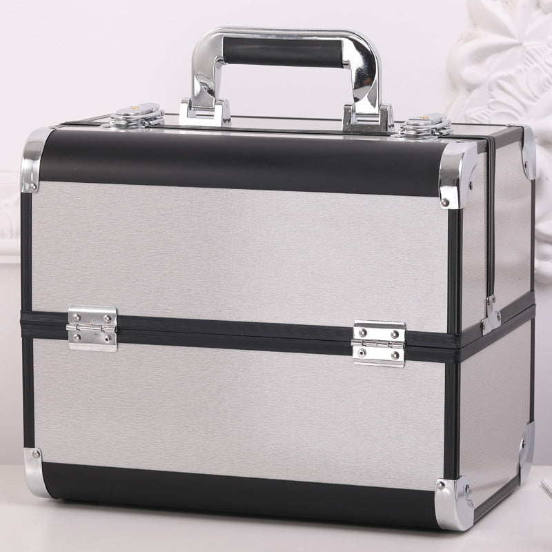 Tattoo Toolbox Large Capacity Makeup Fixing Artist Eyelash Beauty Manicure Cosmetic Case