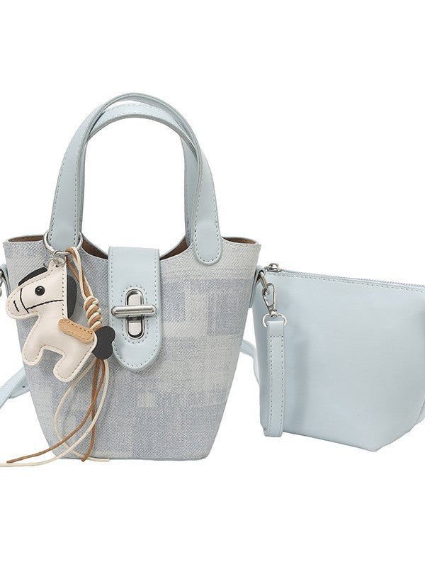 Women's Advanced Texture Light Luxury Portable Vegetable Basket Bags