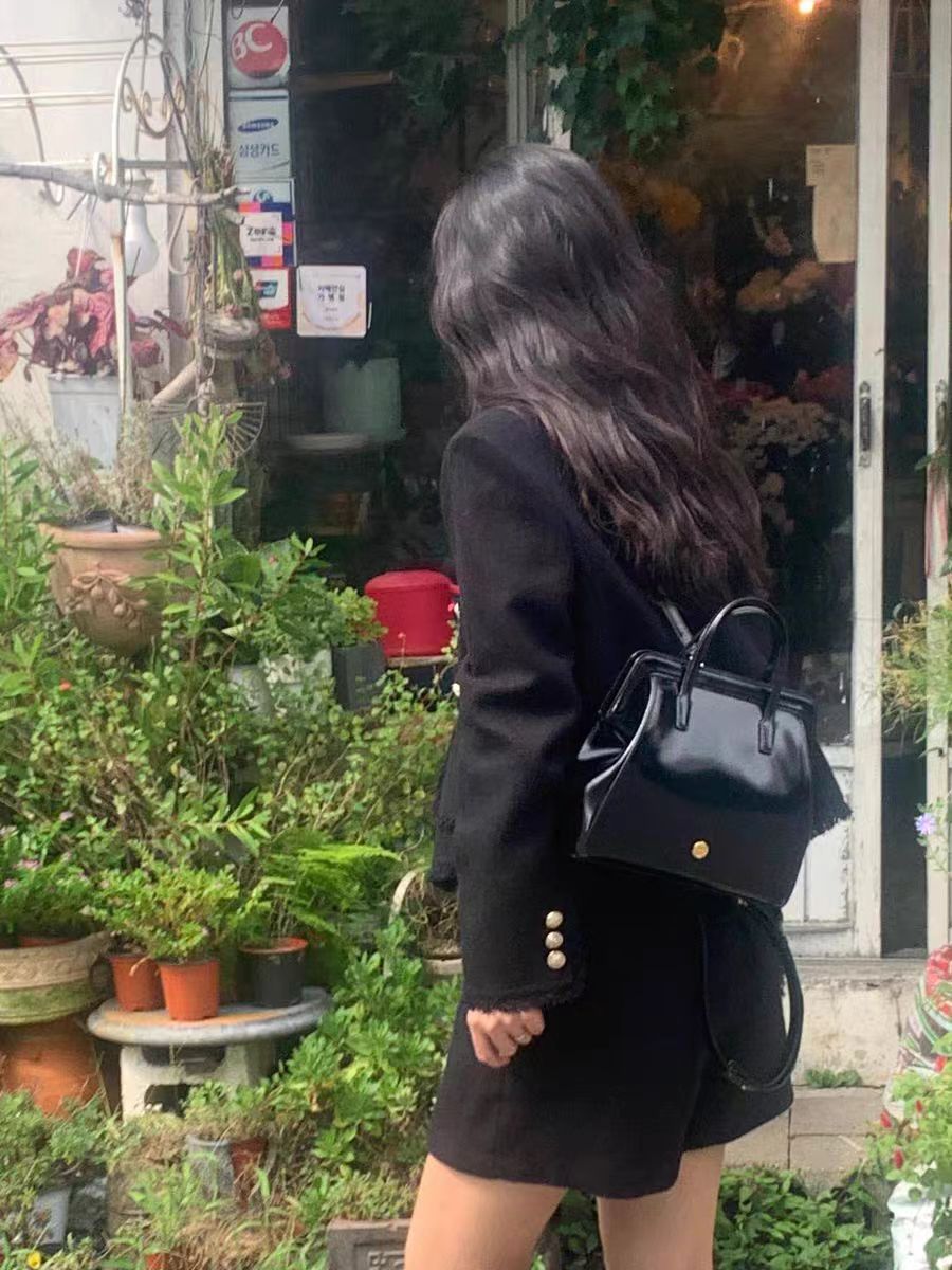 Design Korean Style Simple Retro Fashion Large Backpacks