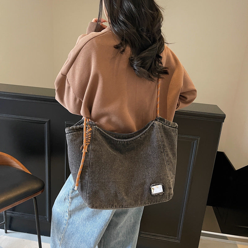 Women's Trendy Personalized Comfortable Sense Lightweight Large Capacity Tote Bags