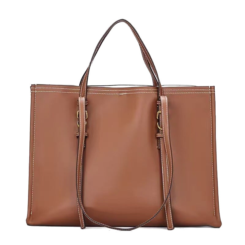 Women's Z Dark Brown Black Commuter Large Bags