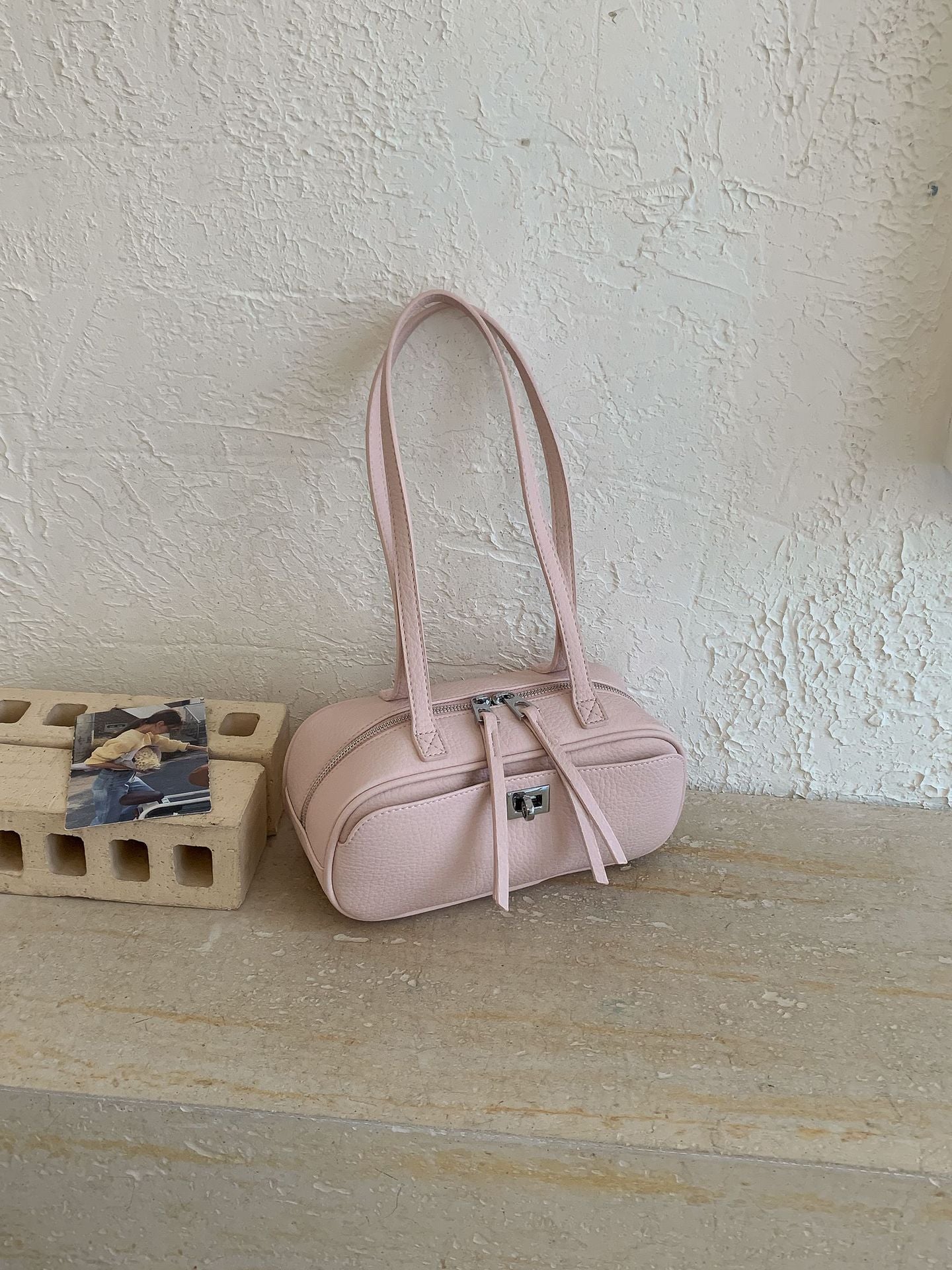 Women's Niche Underarm Fashion Simple Boston Commuter Shoulder Bags