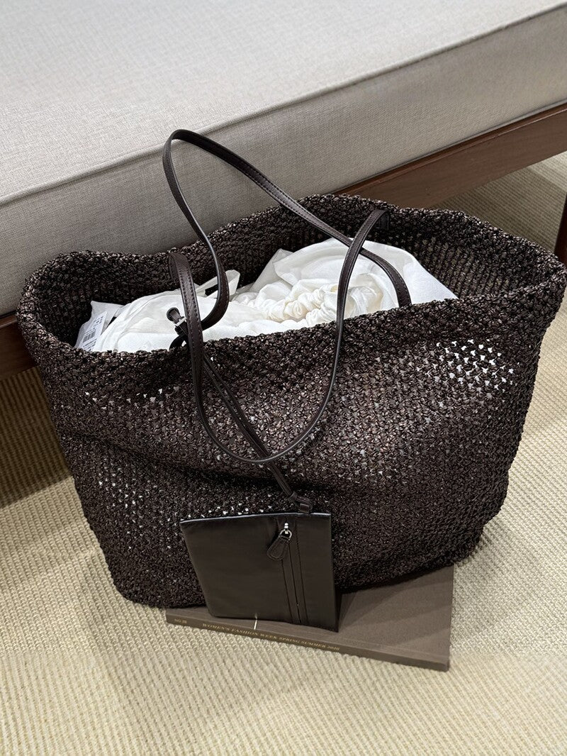 Women's Woven One Retro Fashion Large Capacity Bags