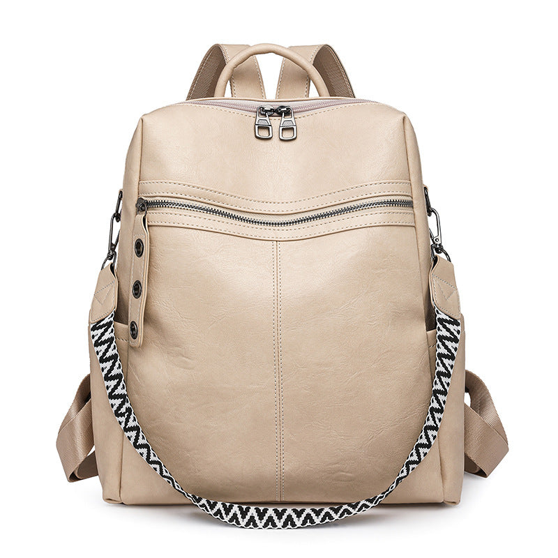 Women's Korean Style Simple Fashion Large Capacity Women's Backpack