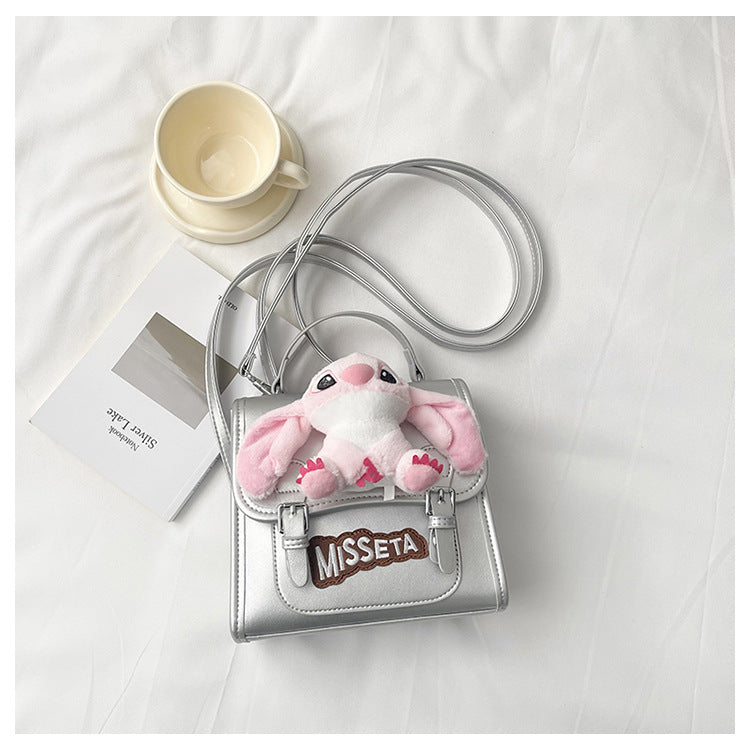 Women's Korean Style Cute Plush Doll Sweet Bags