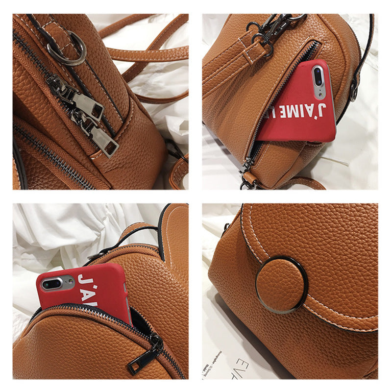 Women's Fashionable Soft Leather One Unit Price Women's Backpack
