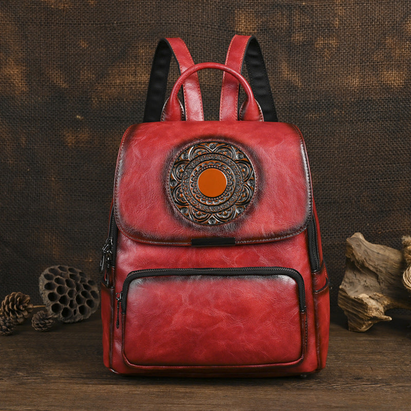 Attractive Women's Fashion Artistic Large Capacity Women's Backpack