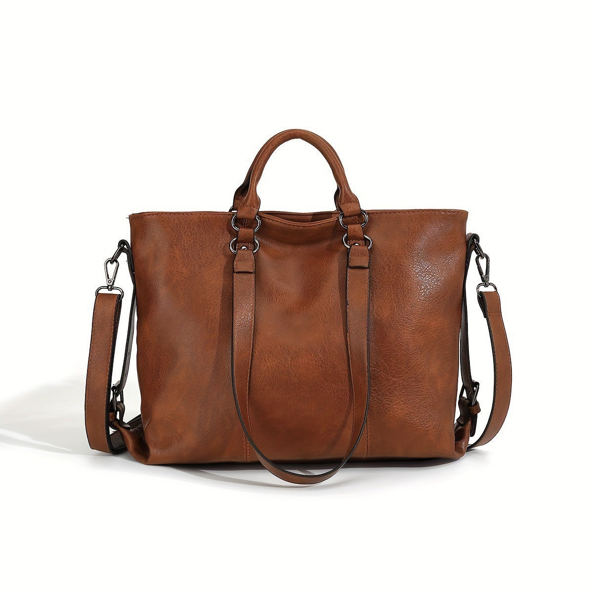 Women's Fashionable Retro Commuter High-grade Western Style Tote Bag