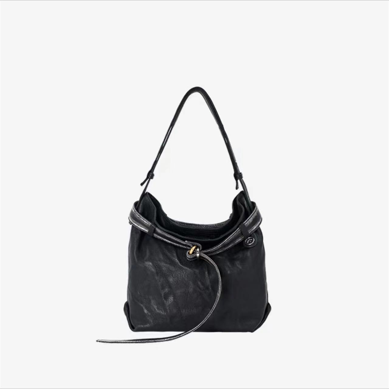 Le Series Garbage Black Stone Mother Vegetable Tanned Bags