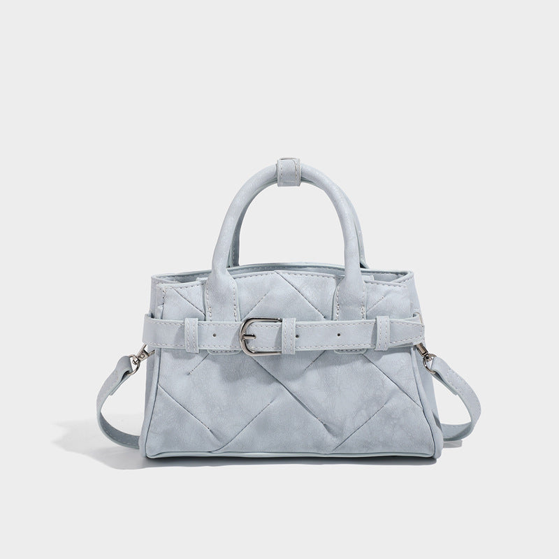 Women's Design Fashion Kelly Pleated Commuter Blue Women's Shoulder Bag