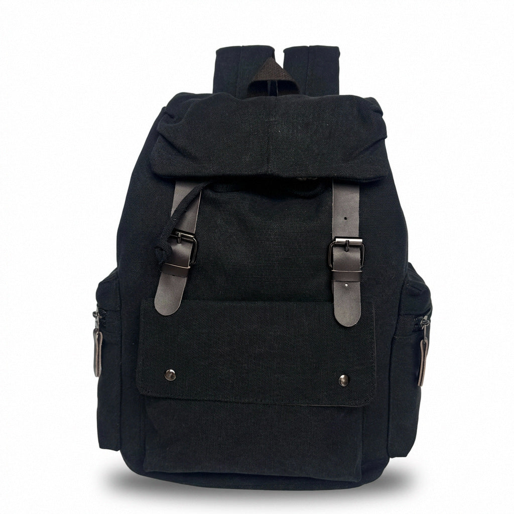 Style Fashion Canvas Vintage Large Capacity Leisure Backpack