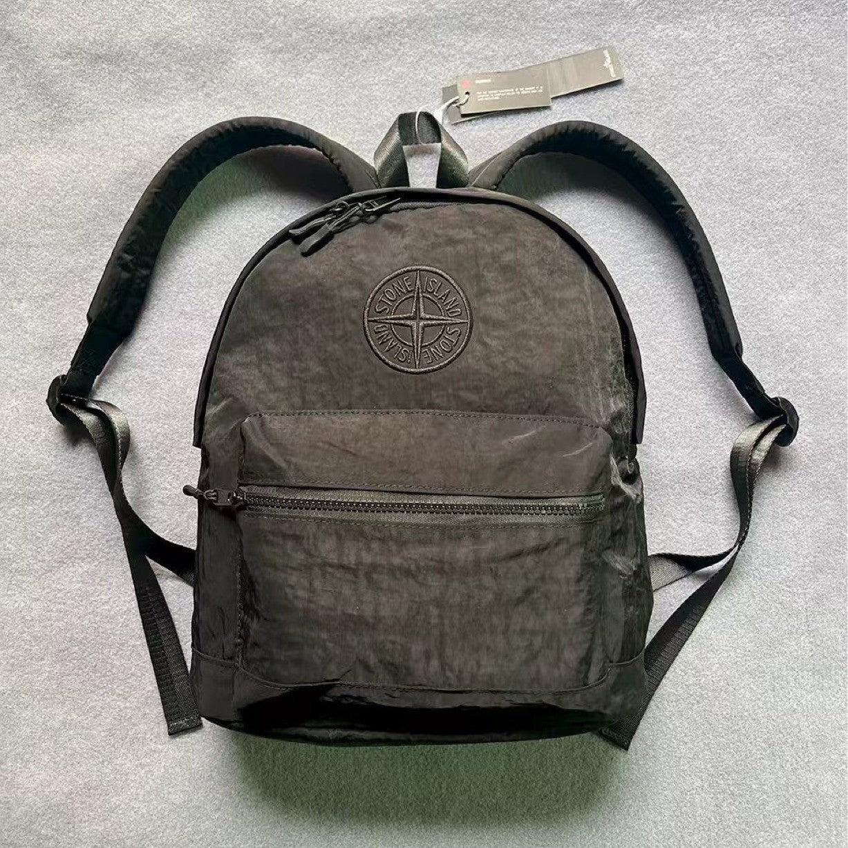 Creative Innovative Men's Stone Island Embroidered Backpacks
